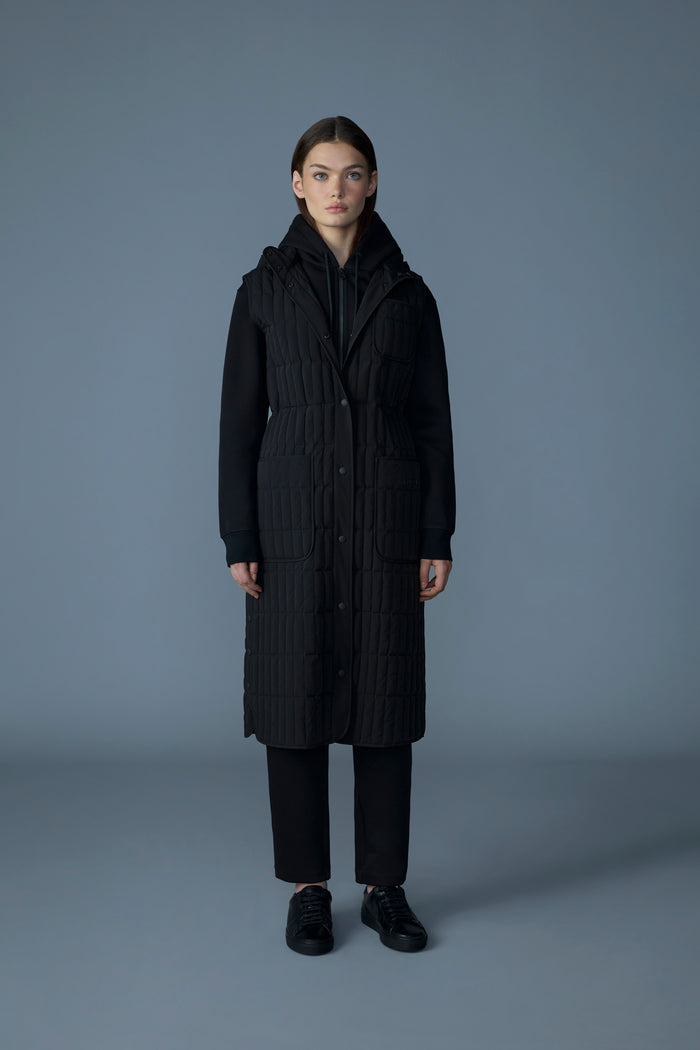 Mackage MAKANA Veste Longue Sans Manches En Duvet Recyclé