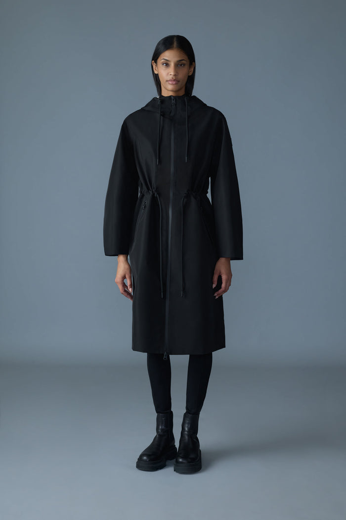 Mackage MEKELLE-Z Manteau De Pluie Technique Long En Tissu Recyclé