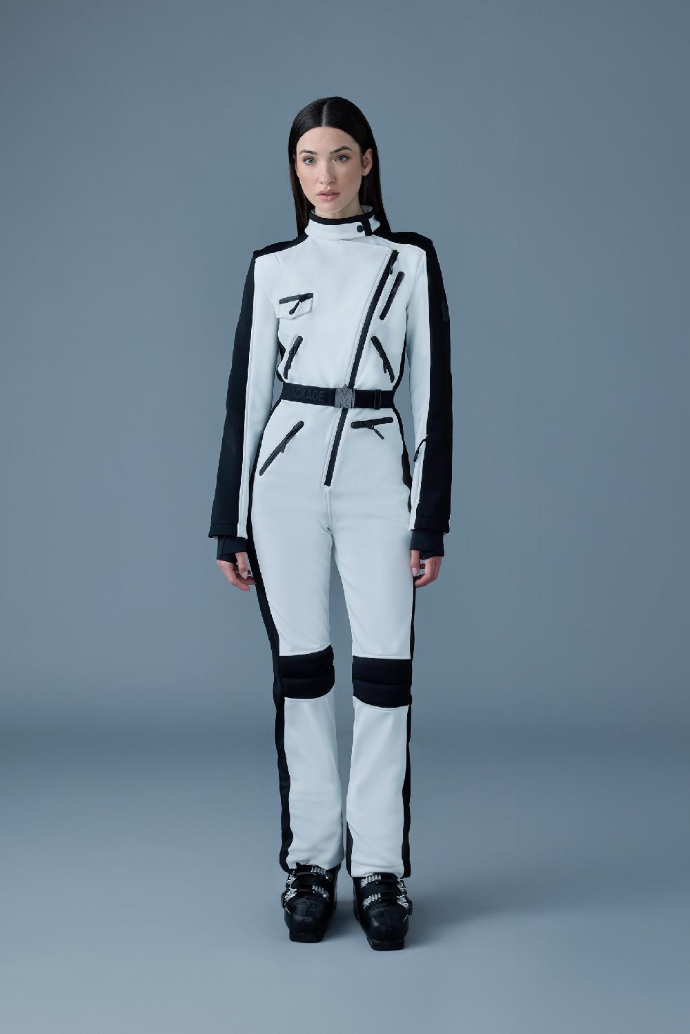 Mackage MIAKIM Combinaison De Ski En Laine Polaire Technique Avec Fermeture éclair Asymétrique