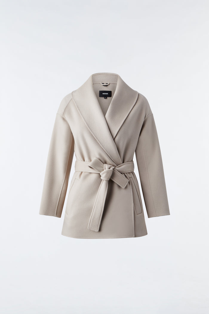 mackage TYRA Manteau portefeuille en laine double face