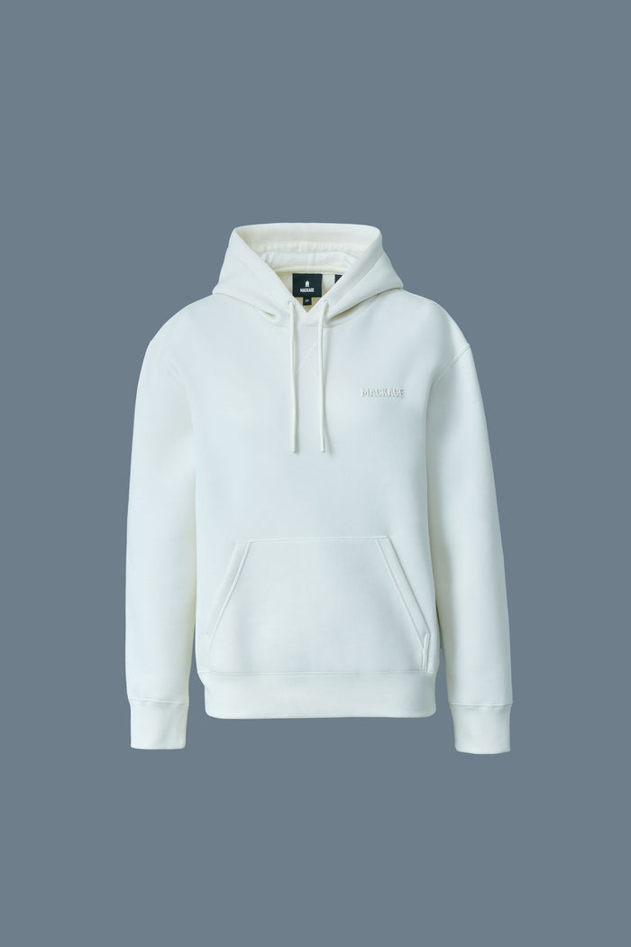 Mackage ZOSIA Chandail à Capuchon Et Logo En Jersey Double Face