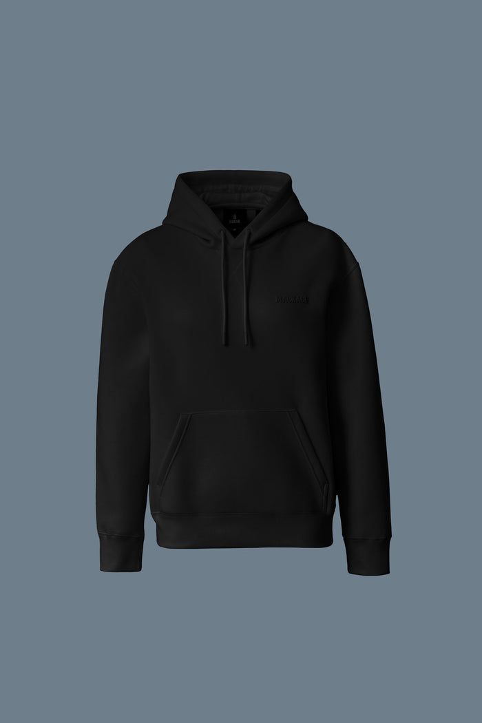 mackage ZOSIA Chandail à capuchon et logo en jersey double face