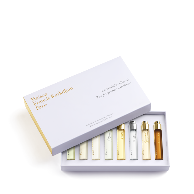 maison francis kurkdjian paris Le vestiaire olfactifpour homme 2025 Coffret découverte