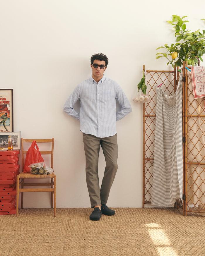 Maison Labiche La Chemise Bonne Graine "en Gaze De Coton"