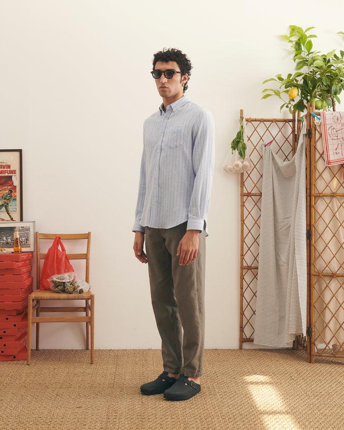 Maison Labiche La Chemise Bonne Graine "en Gaze De Coton"