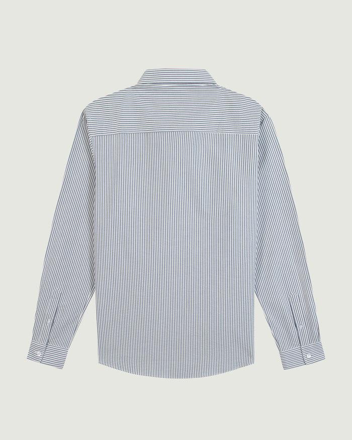 Maison Labiche La Chemise Bonne Graine "seersucker Coton"