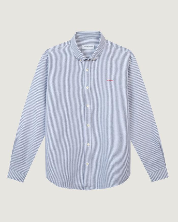 maison labiche La Chemise Malesherbes en oxford "amour"