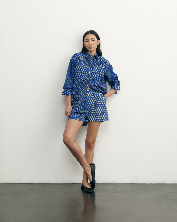 Maison Labiche La Chemise Monselet Flower Block Imprimé