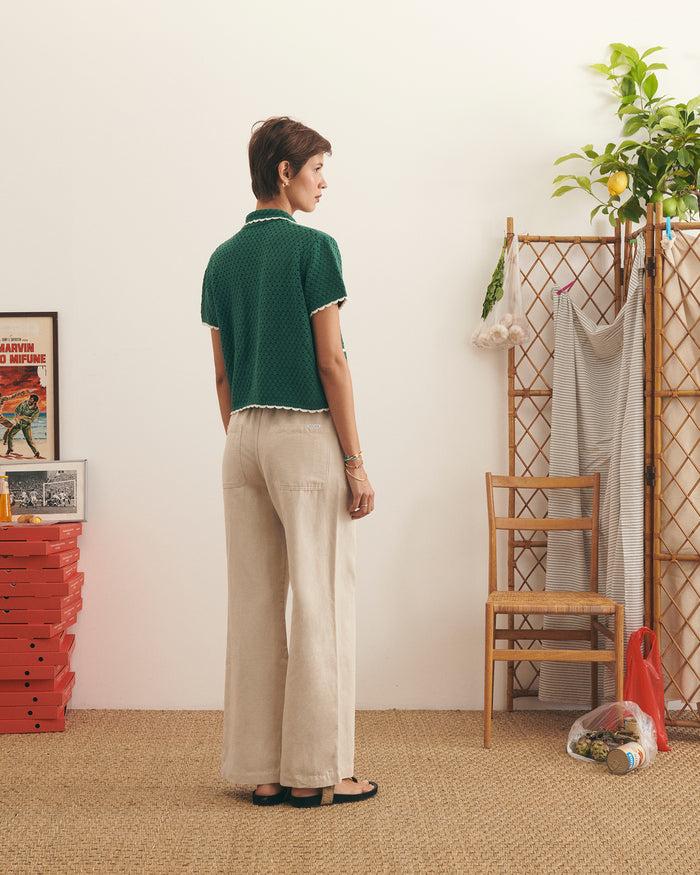 Maison Labiche La Chemise Souchier En Crochet "lemon"