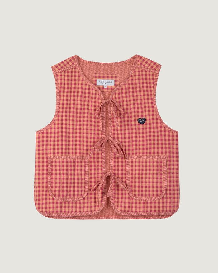 maison labiche La Veste Sans Manches valhubert "patch coeur"