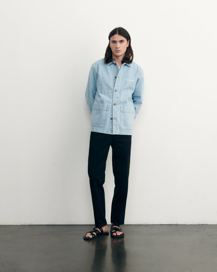 Maison Labiche La Veste Sébasto En Denim "maison Labiche"