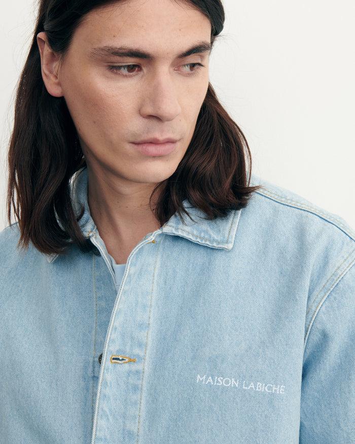 Maison Labiche La Veste Sébasto En Denim "maison Labiche"