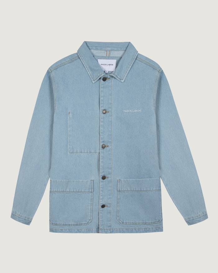 maison labiche La Veste Sébasto En Denim "maison labiche"