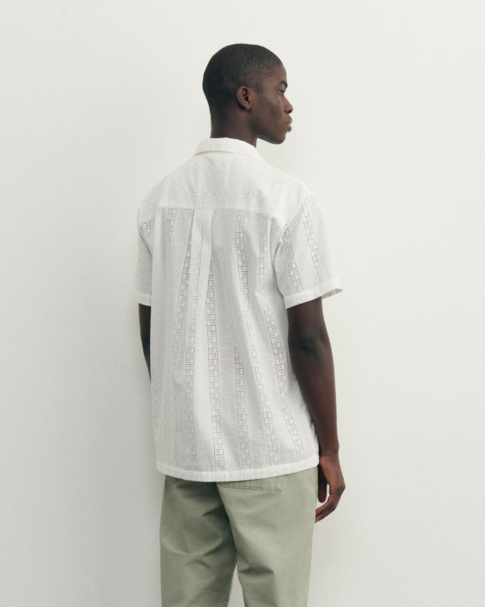 Maison Labiche Le Chemise Oversized Laurens En Broderie Anglaise