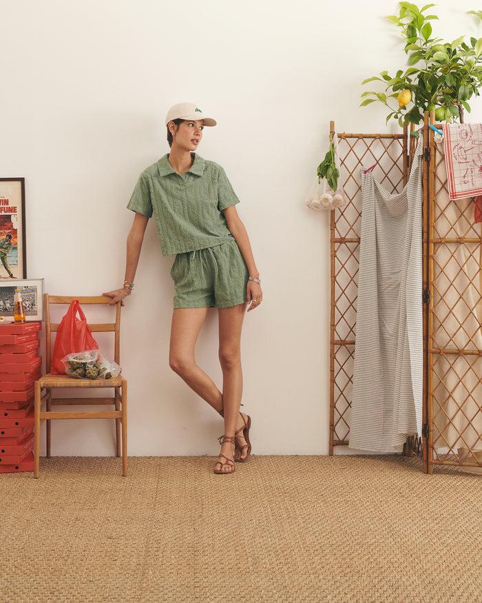 Maison Labiche Le Short Trousseau En éponge "labiche"