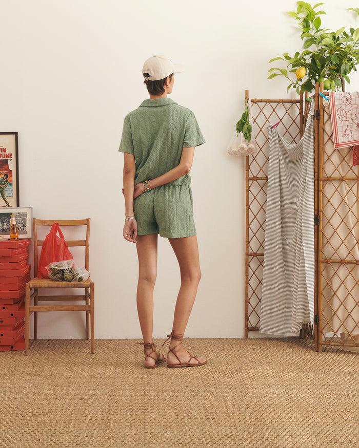 Maison Labiche Le Short Trousseau En éponge "labiche"