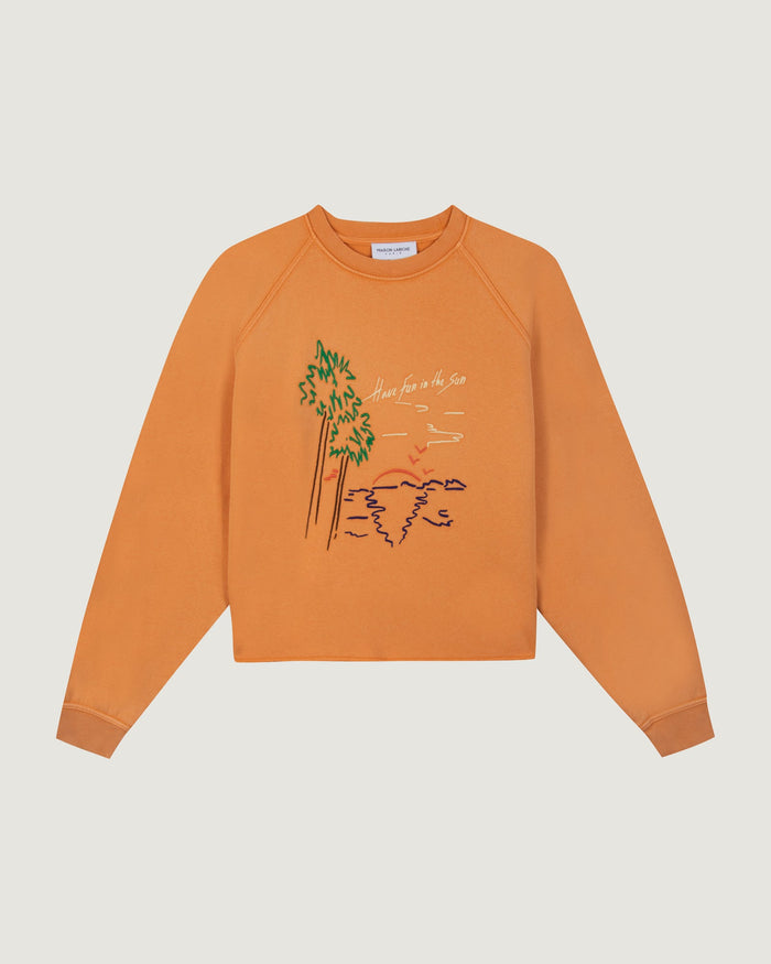 maison labiche Le Sweatshirt Massard "have fun in the sun"