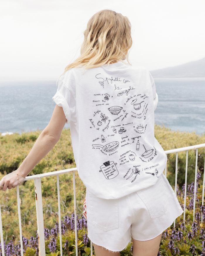 Maison Labiche Le Tee-shirt Bainville "spaghetti Alle Vongole"
