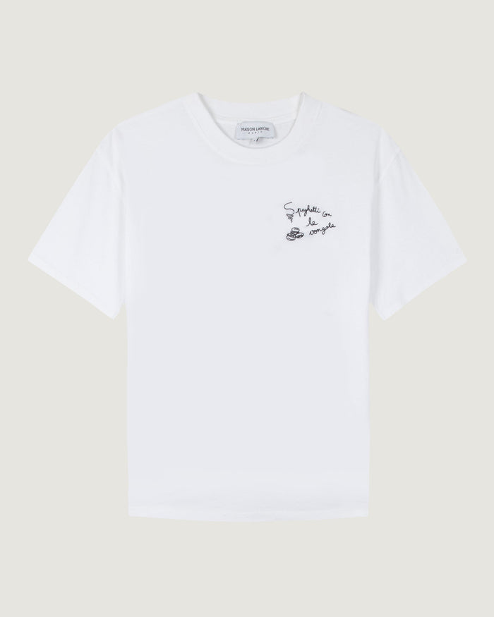 maison labiche Le Tee-shirt Bainville "spaghetti alle vongole"