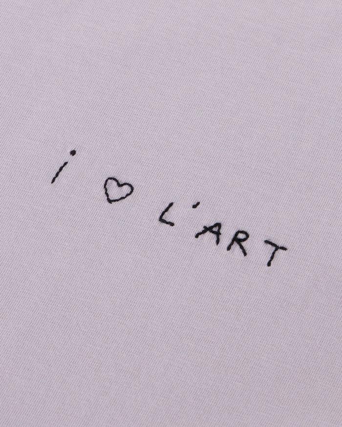 Maison Labiche Le Tee-shirt Popincourt "i Love L Art"