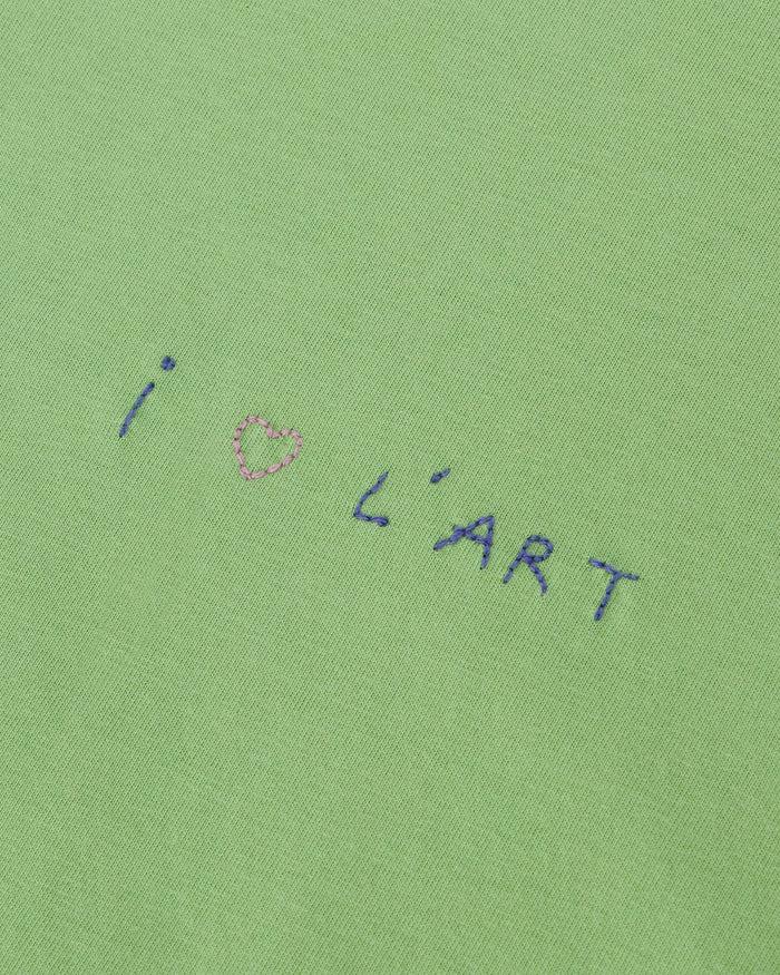 Maison Labiche Le Tee-shirt Popincourt "i Love L Art"