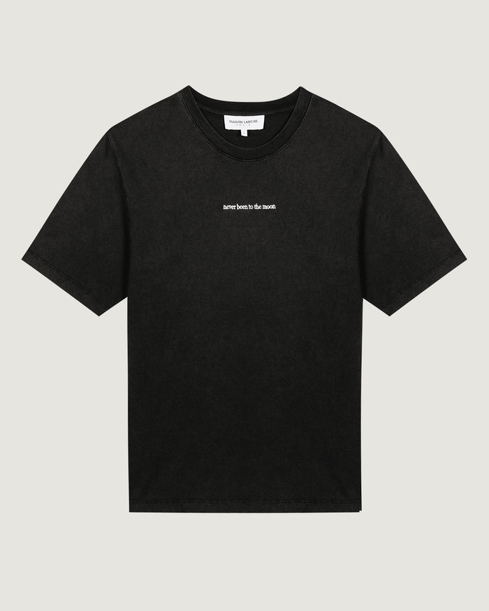 maison labiche Le Tee-shirt Popincourt "never been moon"