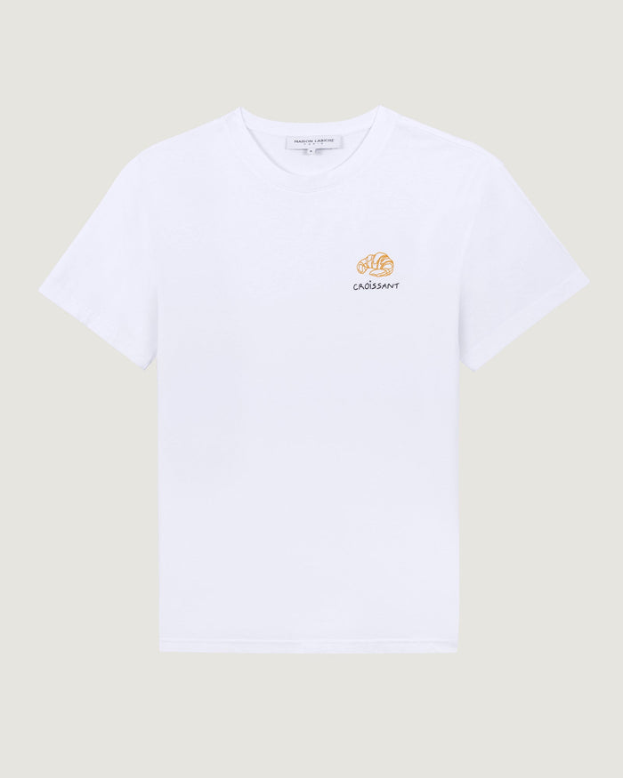 maison labiche Le Tee-shirt Popincourt unisexe "croissant"