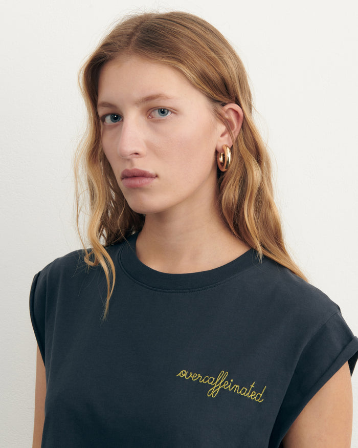 Maison Labiche Le Tee-shirt Sedaine "overcaffeinated"