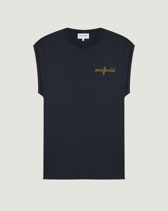 maison labiche Le Tee-shirt Sedaine "overcaffeinated"