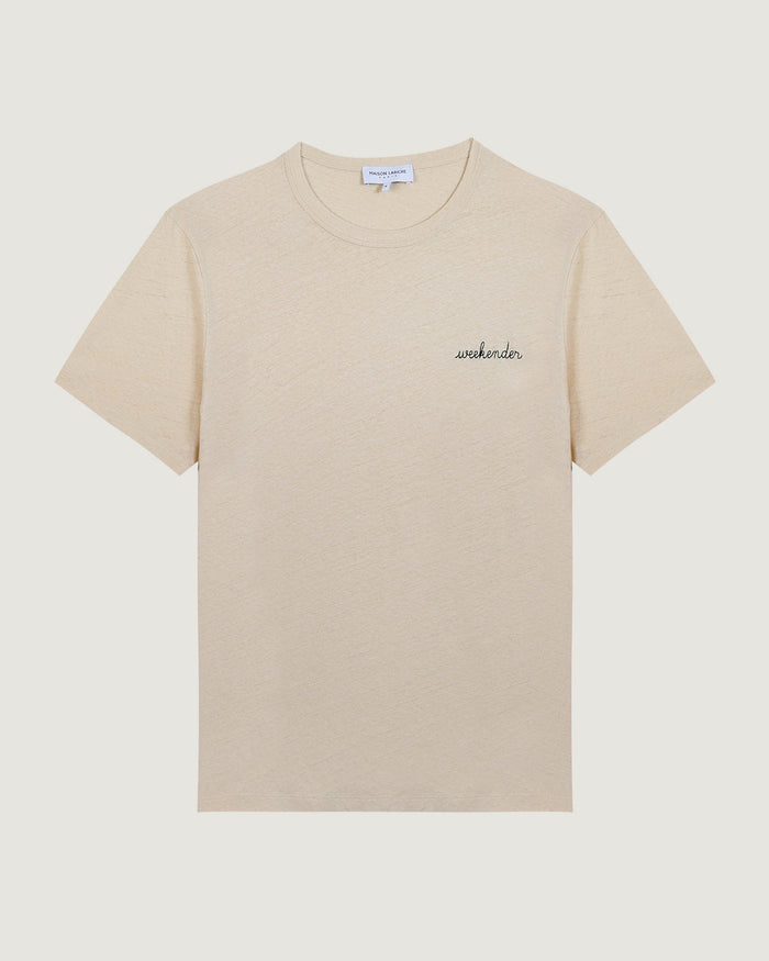 maison labiche Le Tee-shirt Villiers En Coton "weekender"