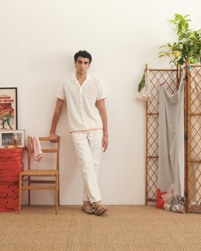 Maison Labiche La Chemise Beuret En Crochet "sun"
