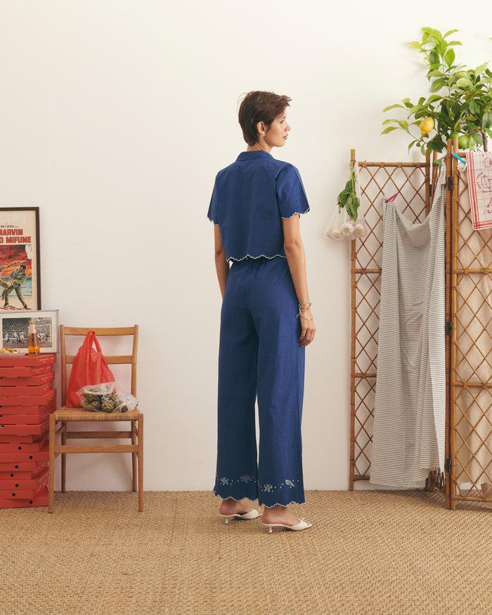 Maison Labiche La Chemise Breche "coquillages"