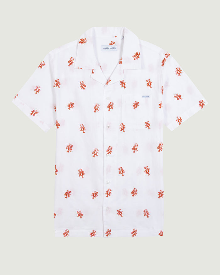 maison labiche La Chemise Germain "homard"
