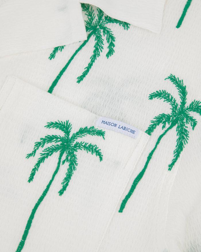 Maison Labiche La Chemise Germain "palmiers"