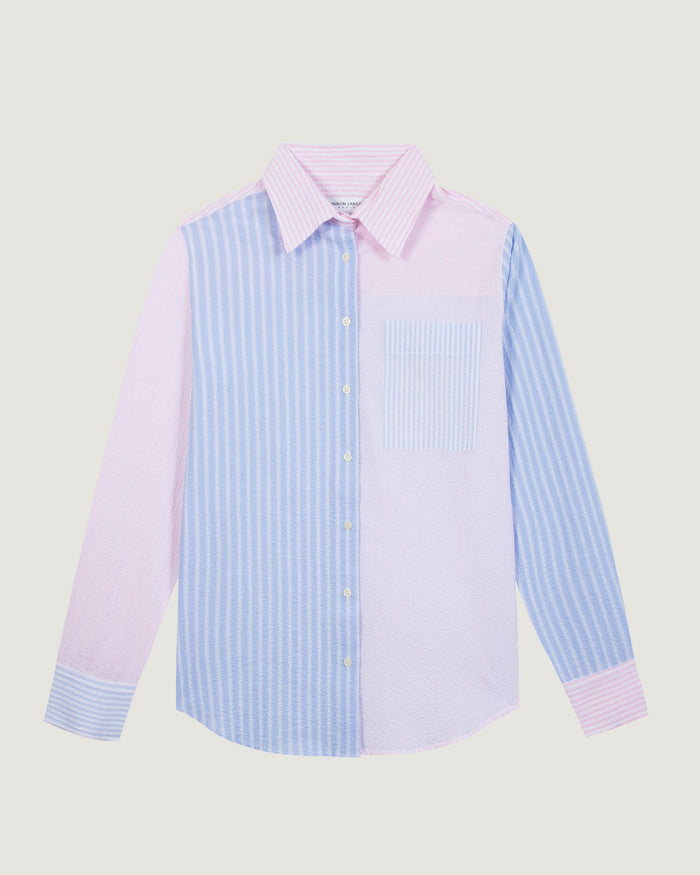 maison labiche La Chemise Loutil "i love la vie"