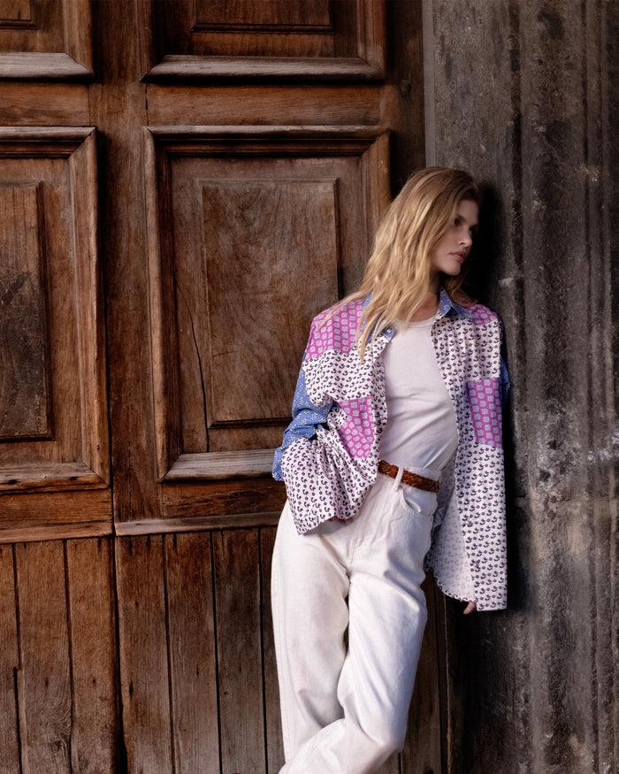 Maison Labiche La Chemise Monselet "patchwork"