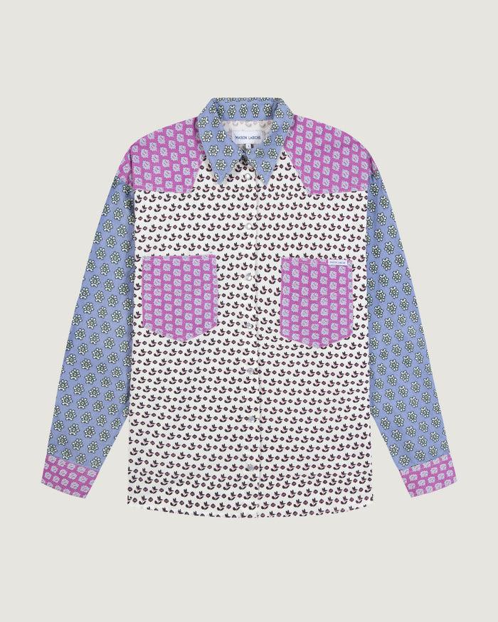 maison labiche La Chemise Monselet "patchwork"