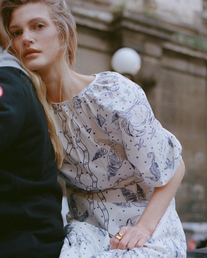 Maison Labiche La Robe Niessel "coquillages"