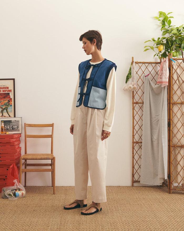 Maison Labiche La Veste Boyer "patchwork Denim"