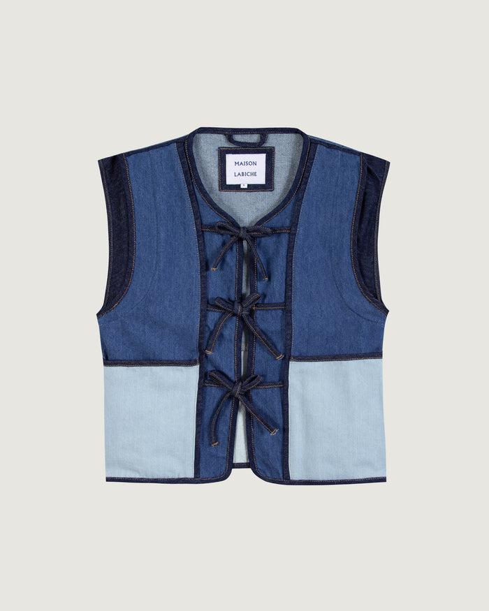 maison labiche La Veste Boyer "patchwork denim"