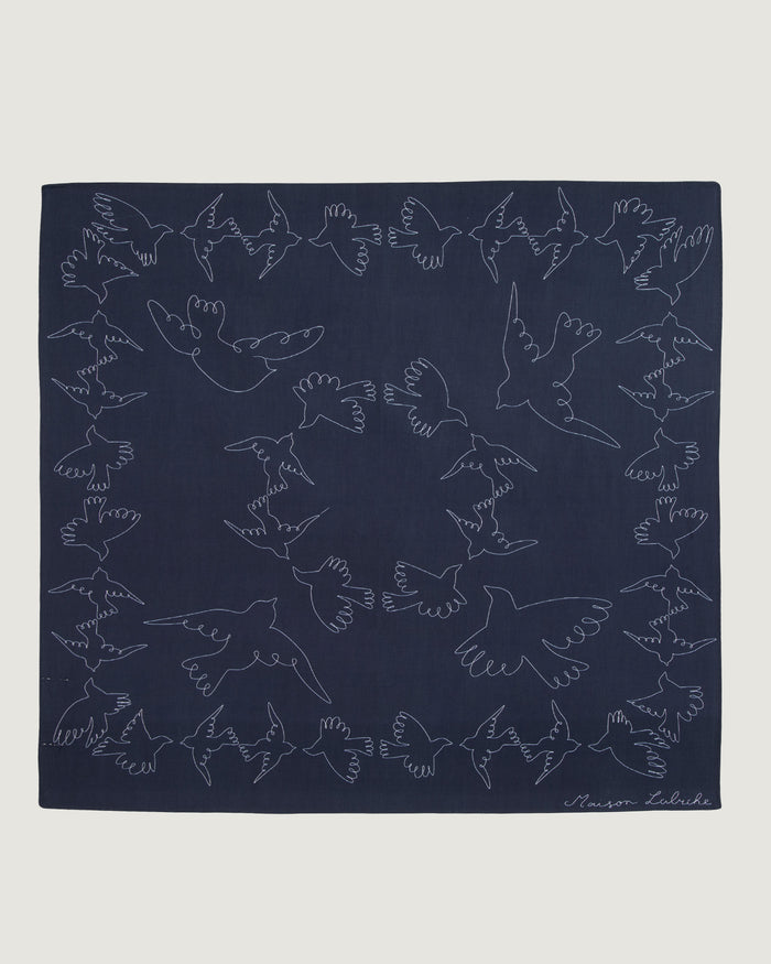 Maison Labiche Le Bandana Lampué "doves"