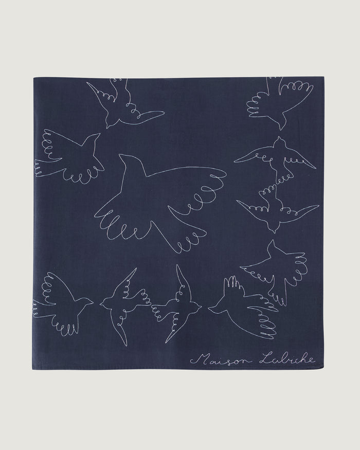 Maison Labiche Le Bandana Lampué "doves"