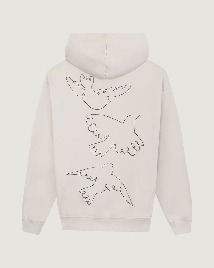 Maison Labiche Le Hoodie Réaumur "birds"