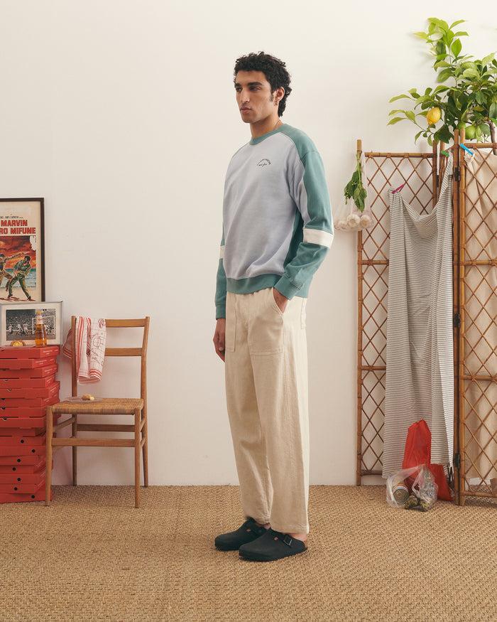 Maison Labiche Le Pantalon Guigner "en Coton Et Lin"