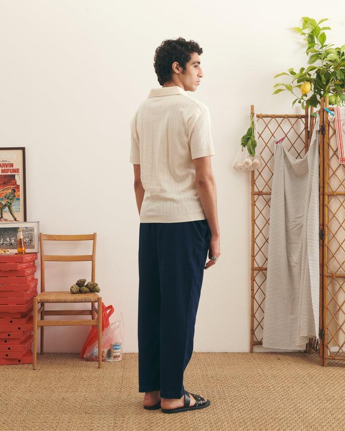 Maison Labiche Le Pantalon Havet "en Seersucker"