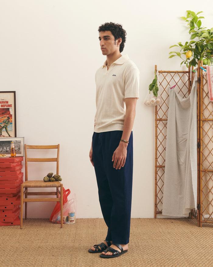 Maison Labiche Le Pantalon Havet "en Seersucker"