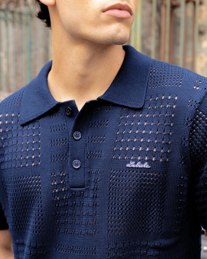 Maison Labiche Le Polo Savy En Coton "patch Labiche"