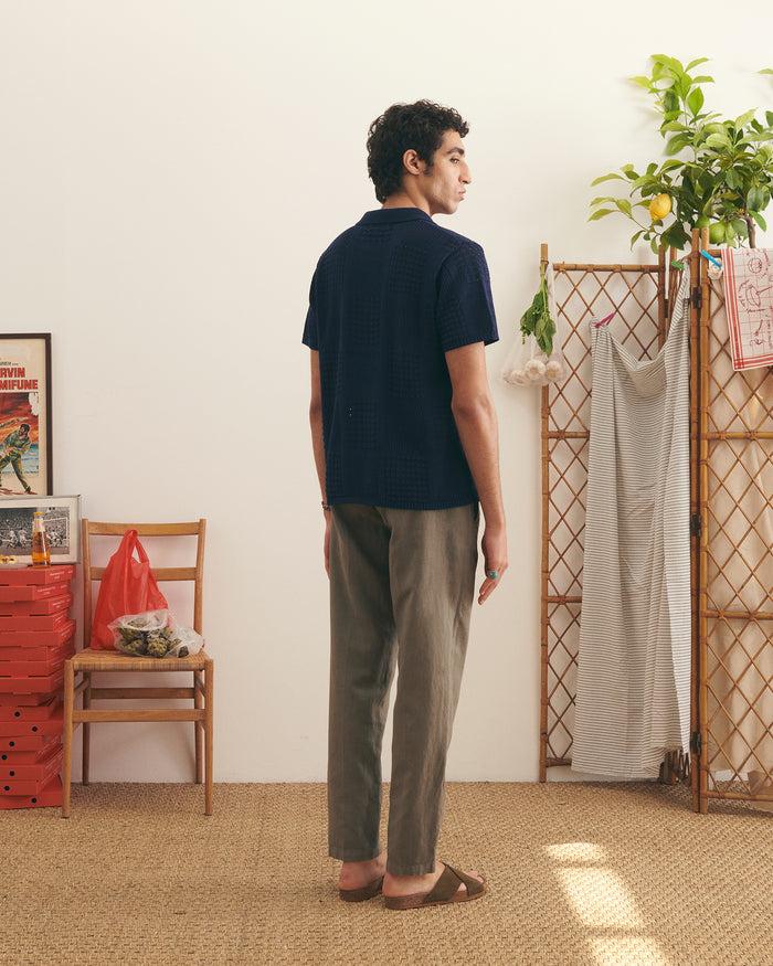 Maison Labiche Le Polo Savy En Coton "patch Labiche"
