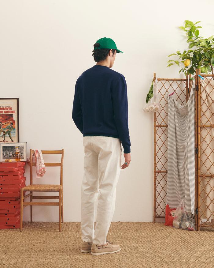 Maison Labiche Le Pull Grand Cerf "palmier"