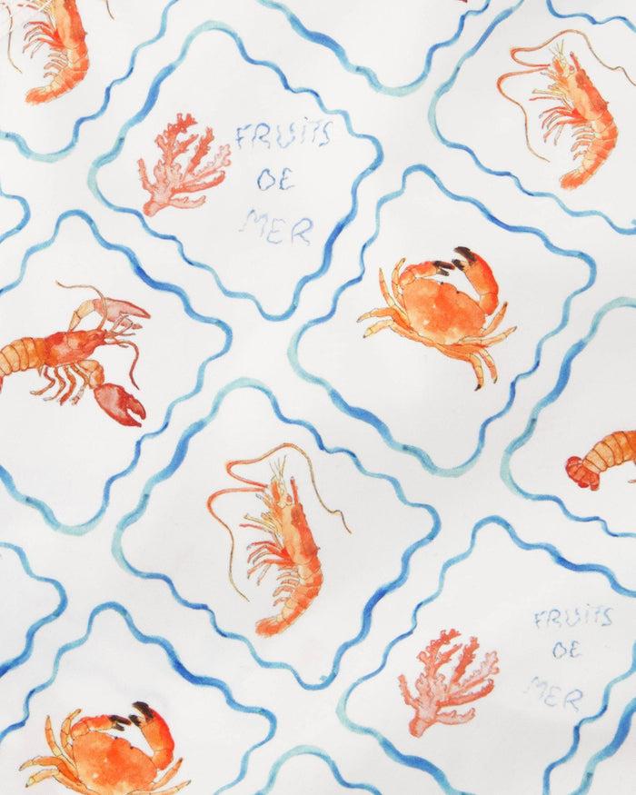 Maison Labiche Le Short De Bain Maillot "crustaces"